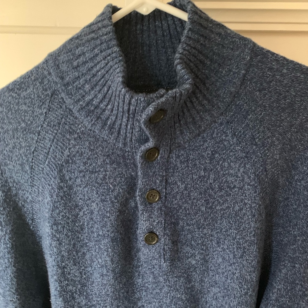 Banana Republic Men’s 1/4 button pullover